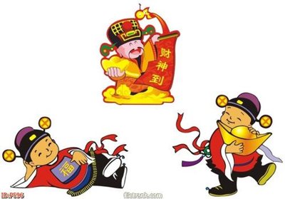 Tải file File phật giáo thần tài P596 (gốc) in tranh tráng gương