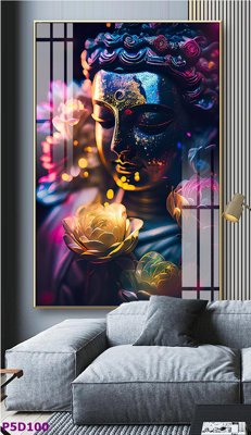 File ảnh File tranh phật giáo 5D P5D100 (gốc) trang trí khách sạn