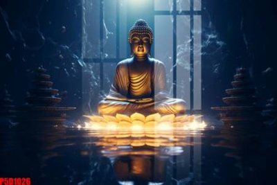 File PSD in ấn File tranh phật giáo 5D P5D1026 (chất lượng cao)