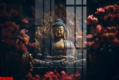 File PSD File tranh phật giáo 5D P5D1046 (bản gốc) chất lượng nhất