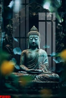 File in mica File tranh phật giáo 5D P5D1051 (bản gốc) siêu trong