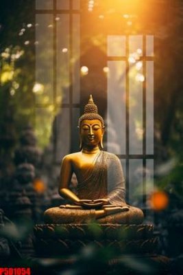 File tranh File tranh phật giáo 5D P5D1054 (gốc) in trên kính