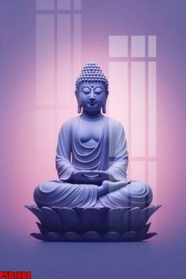 File gốc in mica File tranh phật giáo 5D P5D1084 chất lượng