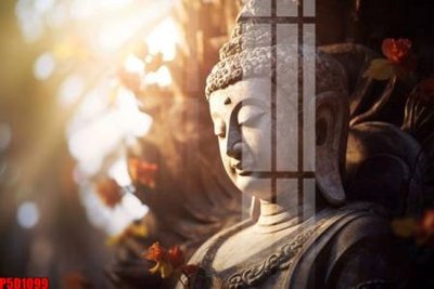 File tranh File tranh phật giáo 5D P5D1099 (ảnh gốc) in trần nhà