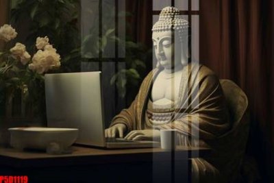 Tải file gốc in lụa File tranh phật giáo 5D P5D1119 siêu nét