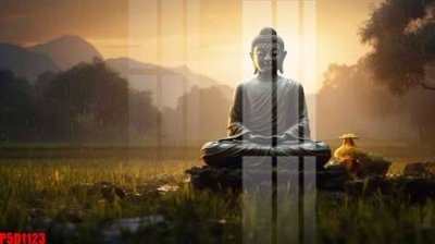 File ảnh gốc File tranh phật giáo 5D P5D1123 không vỡ nét