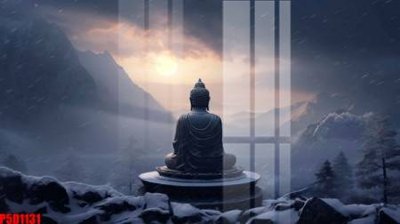 File tranh gốc File tranh phật giáo 5D P5D1131 (bản quyền) file PSD