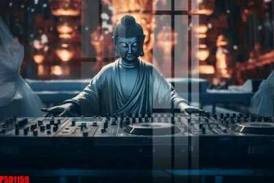 File gốc File tranh phật giáo 5D P5D1159 (cho in UV) siêu nét