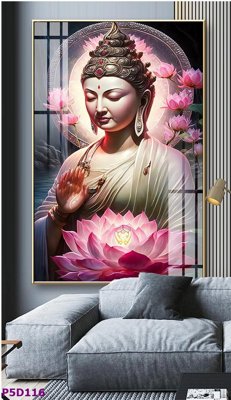 File gốc File tranh phật giáo 5D P5D116 (bản quyền) cho in ấn