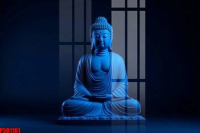 File gốc File tranh phật giáo 5D P5D1161 (in 3D) cho trang trí