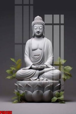 File gốc File tranh phật giáo 5D P5D1162 (in lụa) trang trí tường