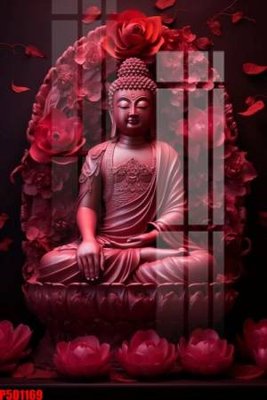 File tranh in tráng gương File tranh phật giáo 5D P5D1169 (siêu nét)