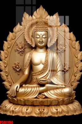 File in trần File tranh phật giáo 5D P5D1194 (bản gốc) 5D