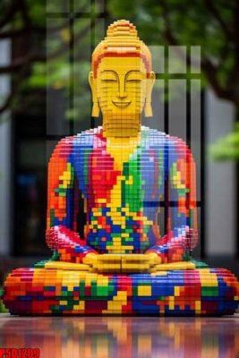 Hình ảnh file gốc in trần nhà File tranh phật giáo 5D P5D1209