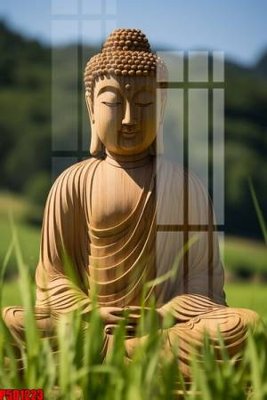 File ảnh File tranh phật giáo 5D P5D1223 (gốc) in Hiflex