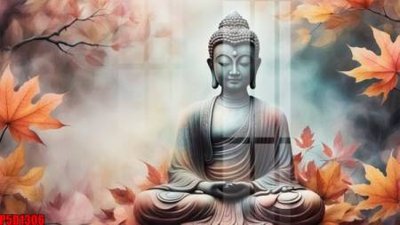 File ảnh File tranh phật giáo 5D P5D1306 (gốc) dùng in Pano