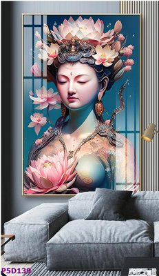 File ảnh File tranh phật giáo 5D P5D139 (gốc) trang trí khách sạn