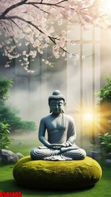 Download file File tranh phật giáo 5D P5D1405 (gốc) in mica đèn LED