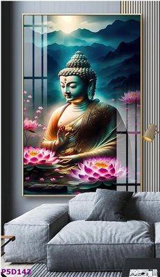 File PSD File tranh phật giáo 5D P5D142 (gốc) cho designer