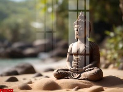 File in mica File tranh phật giáo 5D P5D1422 (bản gốc) sắc sảo