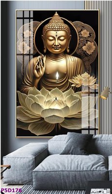 File tranh File tranh phật giáo 5D P5D176 (gốc) chủ đề thiên nhiên