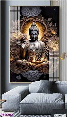 File tranh gốc File tranh phật giáo 5D P5D202 (bản đẹp) độc quyền