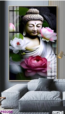 Tải file gốc File tranh phật giáo 5D P5D208 (in khổ lớn) không vỡ