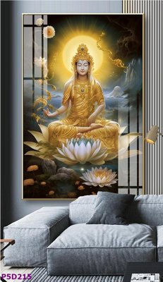 File PSD File tranh phật giáo 5D P5D215 (gốc) cho designer