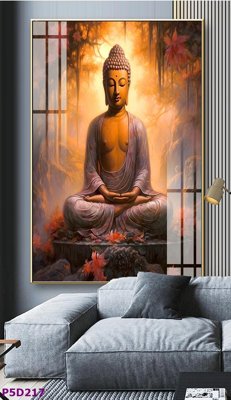 File gốc File tranh phật giáo 5D P5D217 (in mica) làm bảng hiệu