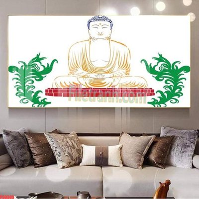 File ảnh File tranh phật giáo 5D P5D305 (gốc) cho trang trí nhà hàng