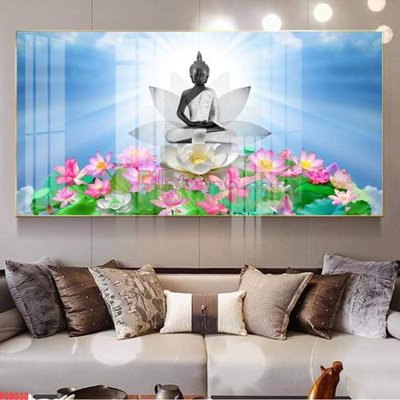 File in mica File tranh phật giáo 5D P5D333 (ảnh gốc) đẹp