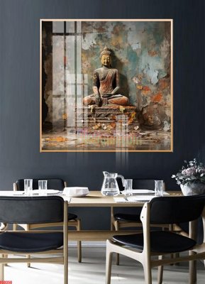 File in trần File tranh phật giáo 5D P5D350 (bản gốc) đại dương