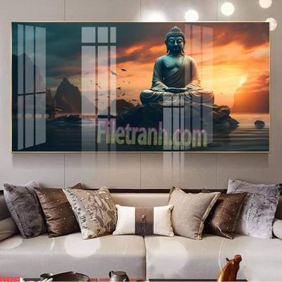 Chi tiết file gốc File tranh phật giáo 5D P5D393 (cho in tráng gương)