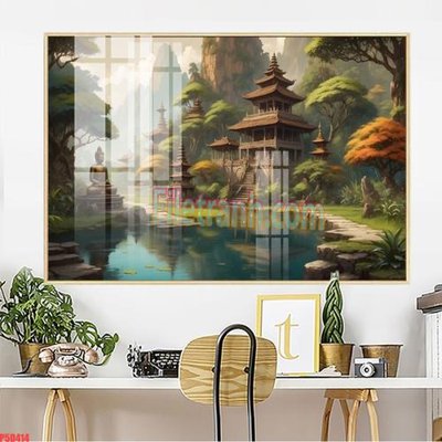 Download file File tranh phật giáo 5D P5D414 (gốc) in mica bàn thờ