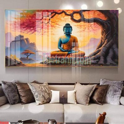 File gốc File tranh phật giáo 5D P5D426 (in tráng gương) ốp tường