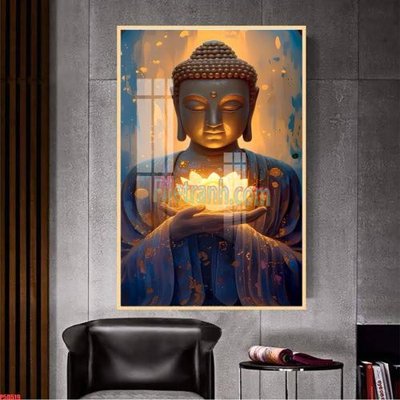 File gốc File tranh phật giáo 5D P5D519 (ảnh chi tiết) để in trần