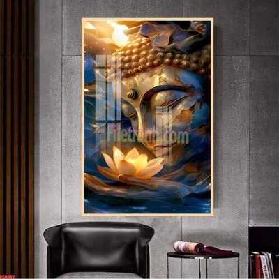 Ảnh gốc File tranh phật giáo 5D P5D542 (độ nét cao) in mica