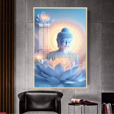 File tranh File tranh phật giáo 5D P5D552 (bản gốc) treo phòng ăn