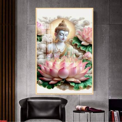 File ảnh File tranh phật giáo 5D P5D569 (gốc) in decal dán tường