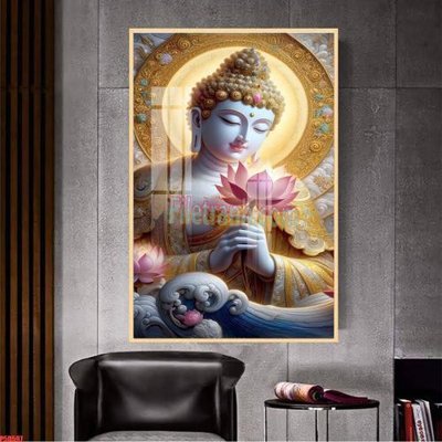 File tranh PSD File tranh phật giáo 5D P5D597 chất lượng cao