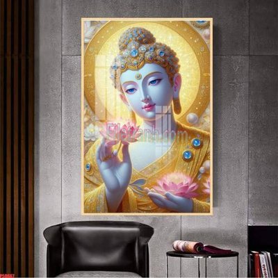 File gốc File tranh phật giáo 5D P5D667 (ảnh chi tiết) để in lụa