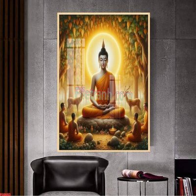 File gốc File tranh phật giáo 5D P5D693 (thiết kế) cho in ấn