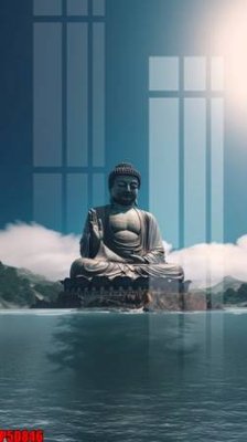 File gốc File tranh phật giáo 5D P5D846 (in 3D) nghệ thuật