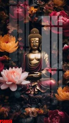 File in trần File tranh phật giáo 5D P5D858 (bản gốc 3D) sống động