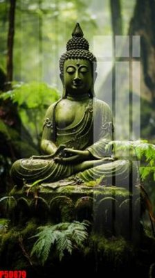 File in ấn chuyên nghiệp File tranh phật giáo 5D P5D879 (file gốc)