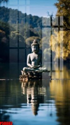 File gốc in ấn File tranh phật giáo 5D P5D883 độ phân giải cao