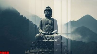 File gốc File tranh phật giáo 5D P5D887 (in lụa) chi tiết cao