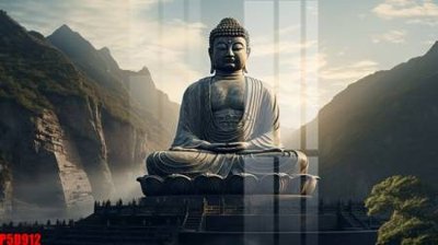 File ảnh File tranh phật giáo 5D P5D912 (gốc) in poster