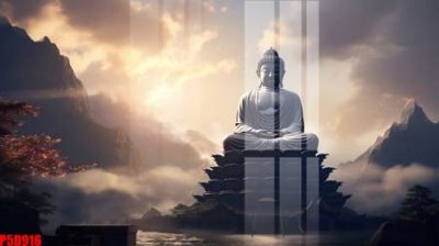 File PSD File tranh phật giáo 5D P5D916 (nguyên bản) cho thiết kế