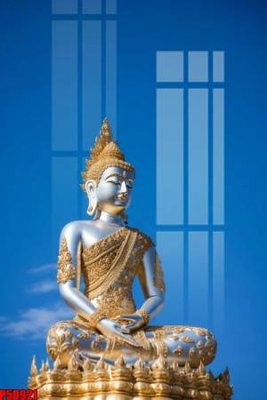 File gốc in tráng gương File tranh phật giáo 5D P5D921 chi tiết